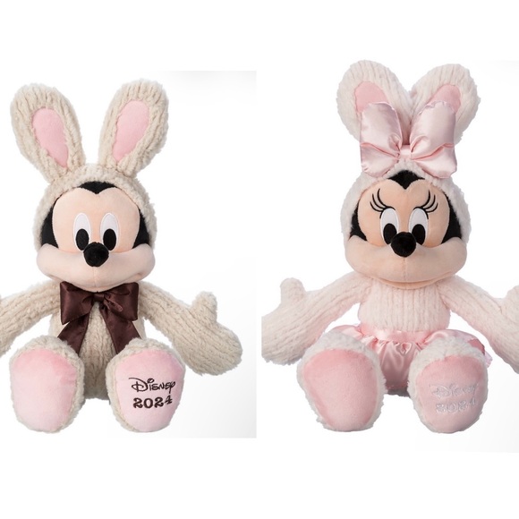 Disney’s Mickey and Minnie 2024 Easter Plush Stuffed Animals. Brand New NWT - Picture 2 of 8